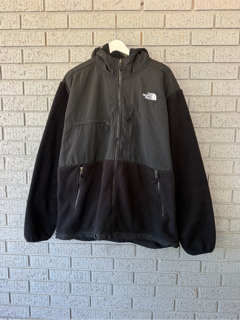 The North Face Denali Fleece Full Zip Jacket Black Mens Size XL - Picture 2 of 6